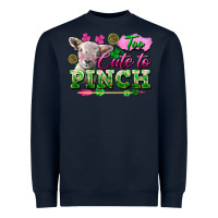 Navy too cute to pinch Heavyweight Sweatshirt - FaDigitalArtStudio