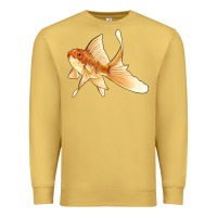 Antique Gold Goldfish Premium Sweatshirt - LillyAllenDesigns