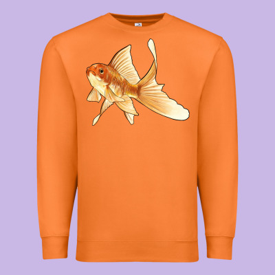 Goldfish Premium Sweatshirt Designed By Lillyallendesigns