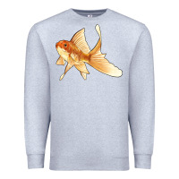 Heather Grey Goldfish Premium Sweatshirt - LillyAllenDesigns