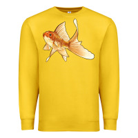 Lemon Goldfish Premium Sweatshirt - LillyAllenDesigns