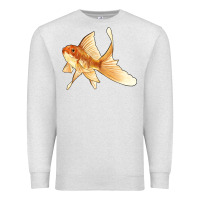 Oatmeal Heather Goldfish Premium Sweatshirt - LillyAllenDesigns