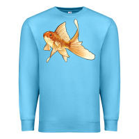 Ocean Blue Goldfish Premium Sweatshirt - LillyAllenDesigns