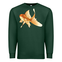 Sports Green Goldfish Premium Sweatshirt - LillyAllenDesigns