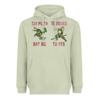 Matcha say pizza to drugs say no to yes Heavyweight Hoodie - tuanDangUi