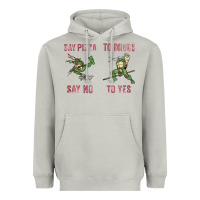 Moon Dust say pizza to drugs say no to yes Heavyweight Hoodie - tuanDangUi