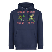 Navy say pizza to drugs say no to yes Heavyweight Hoodie - tuanDangUi