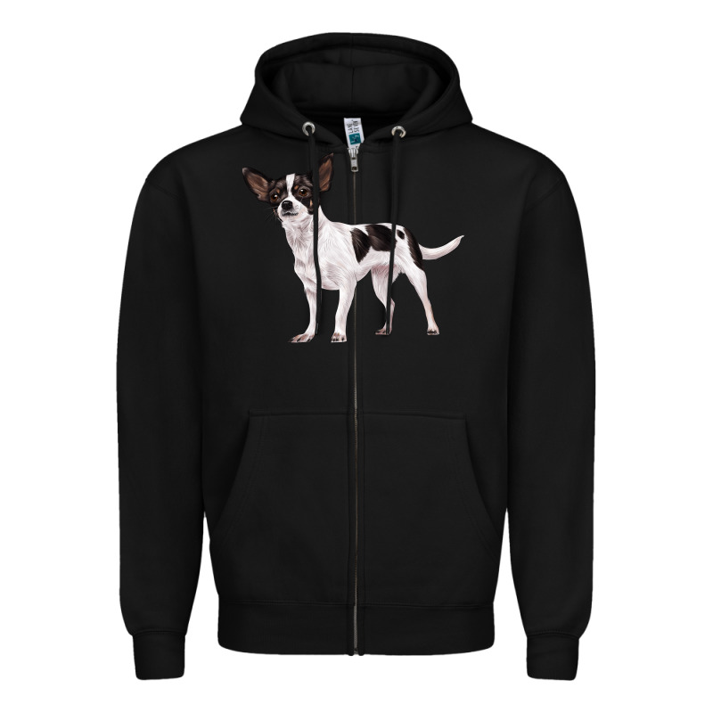 Chihuahua Zipper Hoodie by LillyAllenDesigns | Teevron