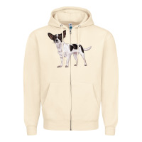 Sandshell chihuahua Zipper Hoodie - LillyAllenDesigns