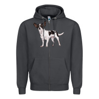 Smoke chihuahua Zipper Hoodie - LillyAllenDesigns