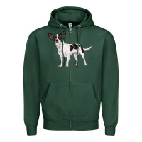 Sports Green chihuahua Zipper Hoodie - LillyAllenDesigns