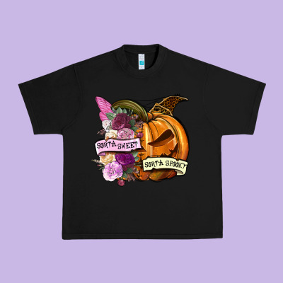 Sorta Sweet Sorta Spooky Urban Heavy Tee Designed By Nancycooperartshop