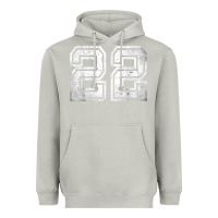 Moon Dust Number 22 Sports Jersey Lucky No. Birthday Age Vintage Heavyweight Hoodie - tuanDangUi