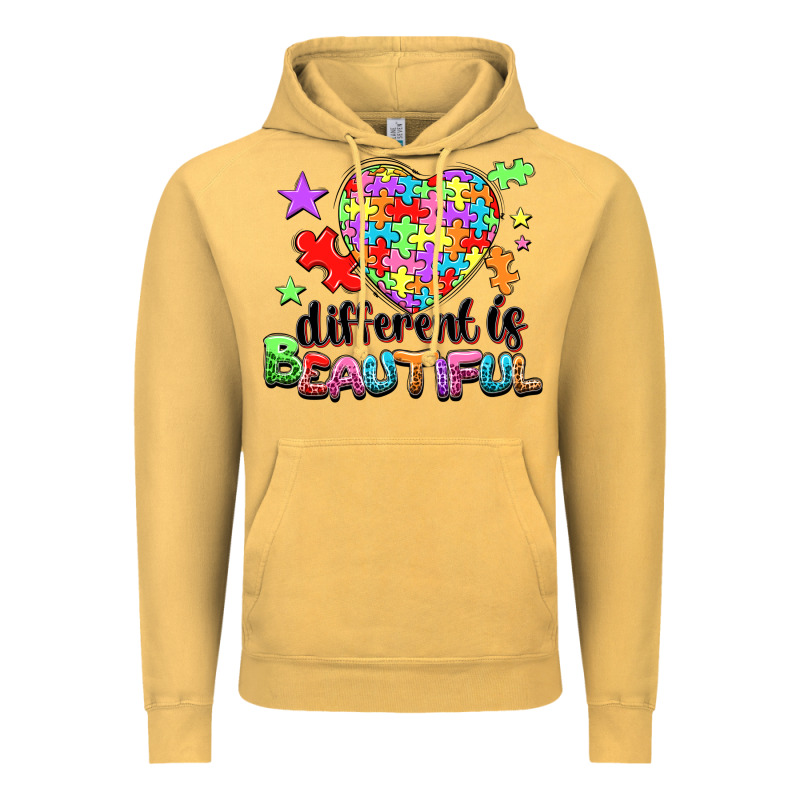Different Is Beautiful Vintage Hoodie by NancyCooperArtShop | Teevron