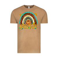 Vintage Camel Hello Fall with Rainbow Vintage Tee - texasbilliewilder