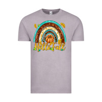 Vintage Zinc Hello Fall with Rainbow Vintage Tee - texasbilliewilder