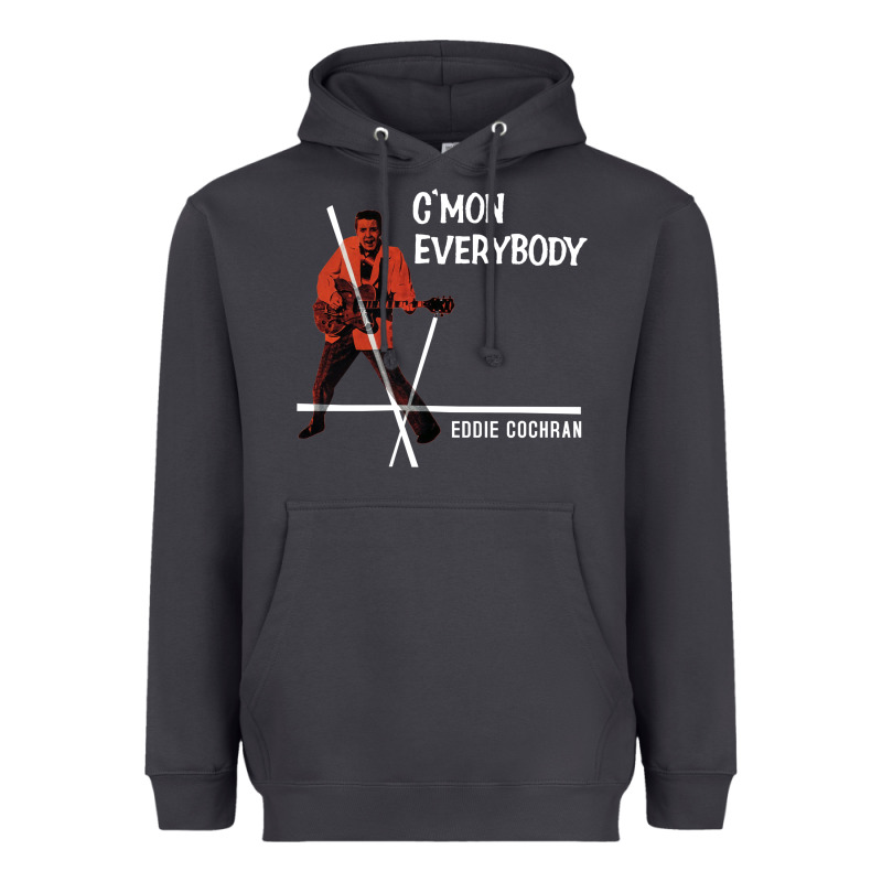 Eddie Cochran C Mon Everybody Album Cover Heavyweight Hoodie by tuanDangUi | Teevron