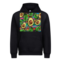 Black avacado Urban Hoodie - BarkalooDesign