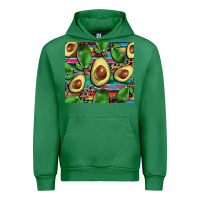 Emerald avacado Urban Hoodie - BarkalooDesign