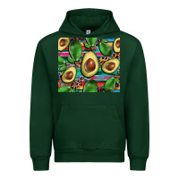 Forest Green avacado Urban Hoodie - BarkalooDesign