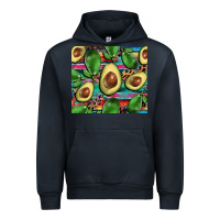 Navy avacado Urban Hoodie - BarkalooDesign
