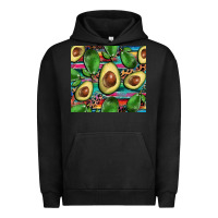 Pigment Black avacado Urban Hoodie - BarkalooDesign