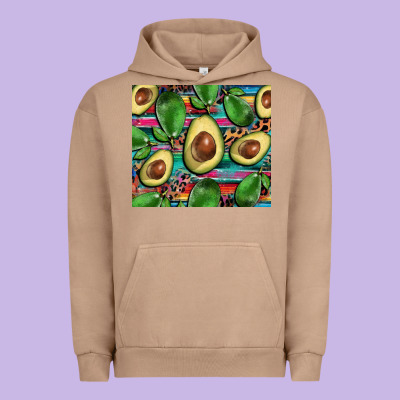 Avacado Urban Hoodie Designed By Barkaloodesign