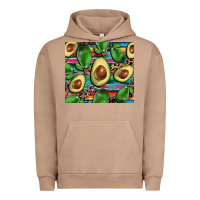 Pigment Burro avacado Urban Hoodie - BarkalooDesign