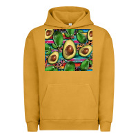 Pigment Peanut Butter avacado Urban Hoodie - BarkalooDesign
