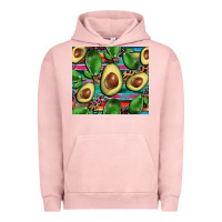 Pigment Salmon avacado Urban Hoodie - BarkalooDesign
