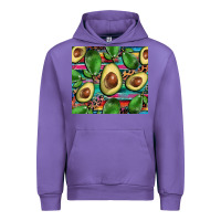 Tulip avacado Urban Hoodie - BarkalooDesign
