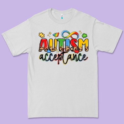 Autism Acceptance Premium Tee Designed By Lillyallendesigns