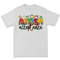 Dove Grey autism acceptance Premium Tee - LillyAllenDesigns