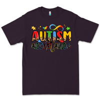 Plum autism acceptance Premium Tee - LillyAllenDesigns