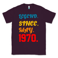 Plum Legend Since May 1970 Classic Tee - Bettercallsaul