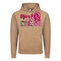 Vintage Coffee brave and strong Vintage Hoodie - NancyCooperArtShop