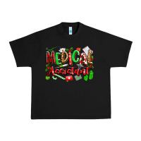 Black christmas medical assistant Urban Heavy Tee - texasbilliewilder