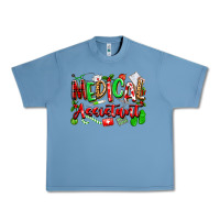 Pebble Blue christmas medical assistant Urban Heavy Tee - texasbilliewilder