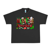 Pigment Black christmas medical assistant Urban Heavy Tee - texasbilliewilder