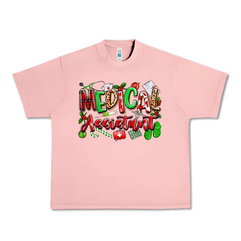 Christmas Medical Assistant Urban Heavy Tee by texasbilliewilder | Teevron