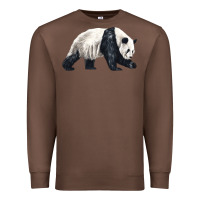 Chestnut walking panda Premium Sweatshirt - LillyAllenDesigns