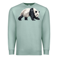 Walking Panda Premium Sweatshirt | Teevron