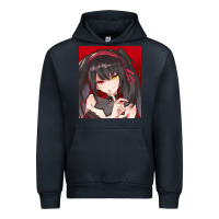 Navy tokisaki kurumi Urban Hoodie - tuanDangUi