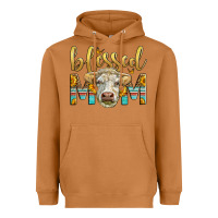 Meerkat Western Blessed Mom Charolais Bull Heavyweight Hoodie - LillyAllenDesigns