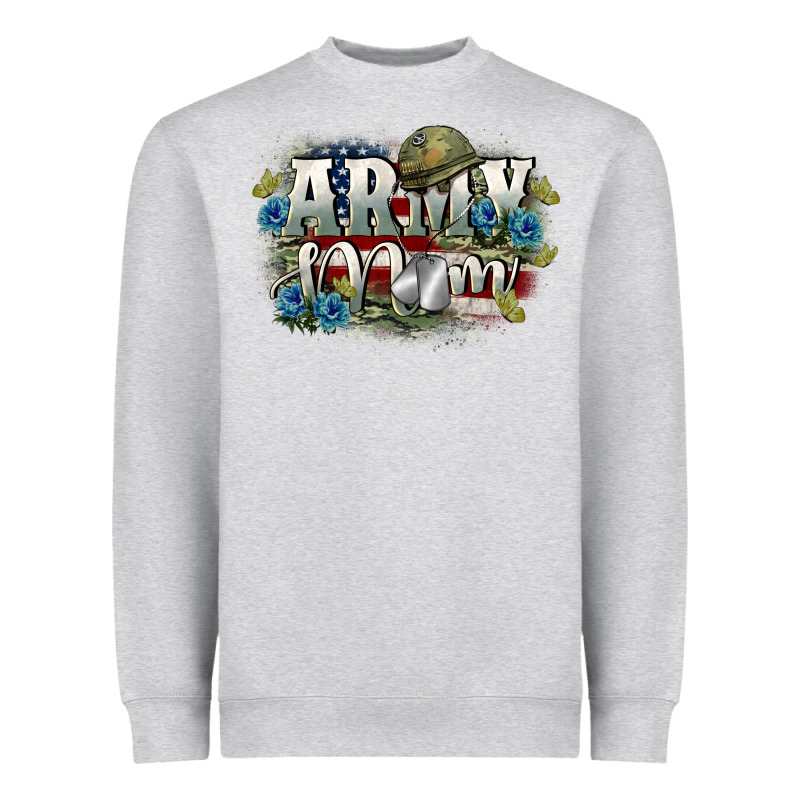 Army Mom Mother's Day Heavyweight Sweatshirt by FaDigitalArtStudio | Teevron