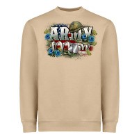 Mushroom Army mom Mother's Day Heavyweight Sweatshirt - FaDigitalArtStudio