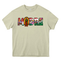 Mossy mexican flag our lady of guadalupe madre Heavy Core Tee - JahusDesignShop