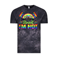 Cloud Black Let's get one thing straight i'm not Pride LGBTQ+ Vintage Tee - NancyCooperArtShop