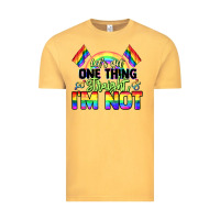 Vintage Mustard Let's get one thing straight i'm not Pride LGBTQ+ Vintage Tee - NancyCooperArtShop