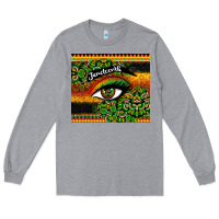 Heather Grey juneteenth eyelash Long Sleeve Tee - CowGirlArtShop